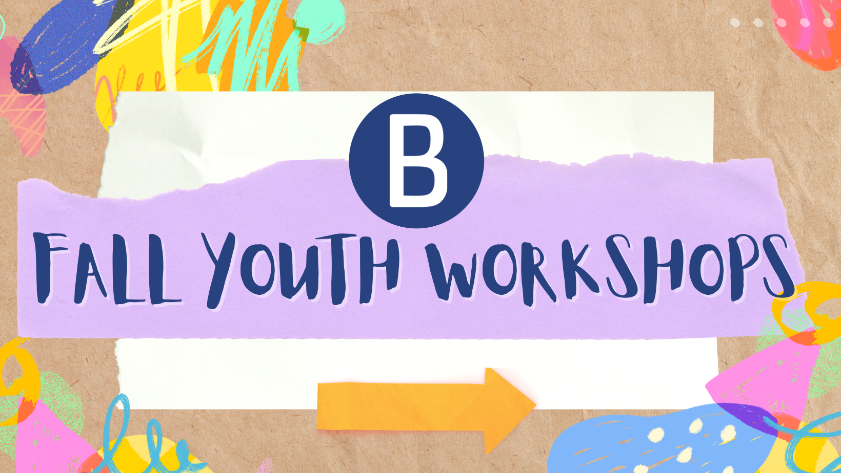 Fall youth workshop cover